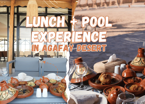 🍽️ Lunch + Pool in Agafay Desert from Marrakech