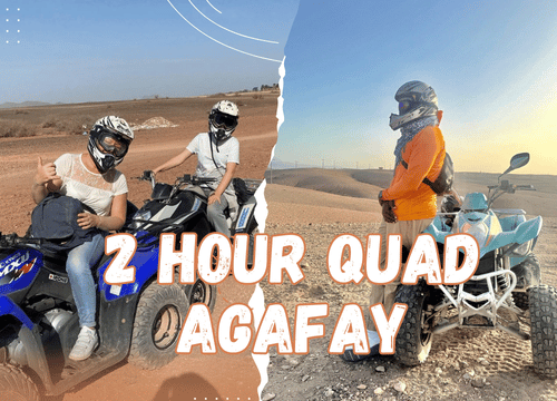 🏜 2 Hour Quad Agafay Desert Tour from Marrakech